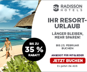 Resort-Urlaub: Bis zu 35% Rabatt