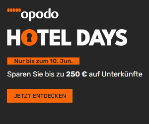Hotel Days: Sparen bis zu 250€ Rabatt